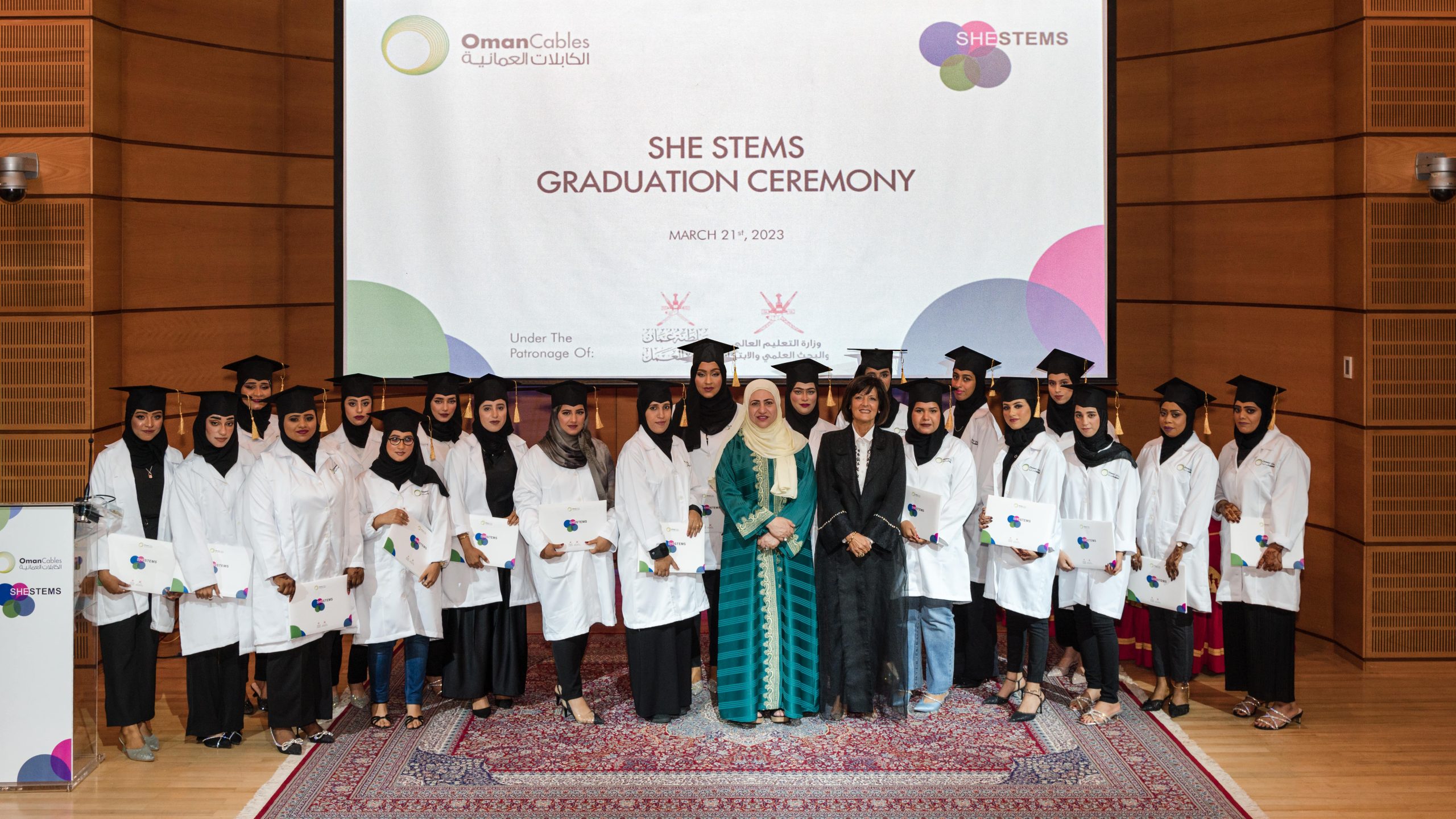 Oman Cables Industry honors 20 Omani women graduates of the SHE STEMS