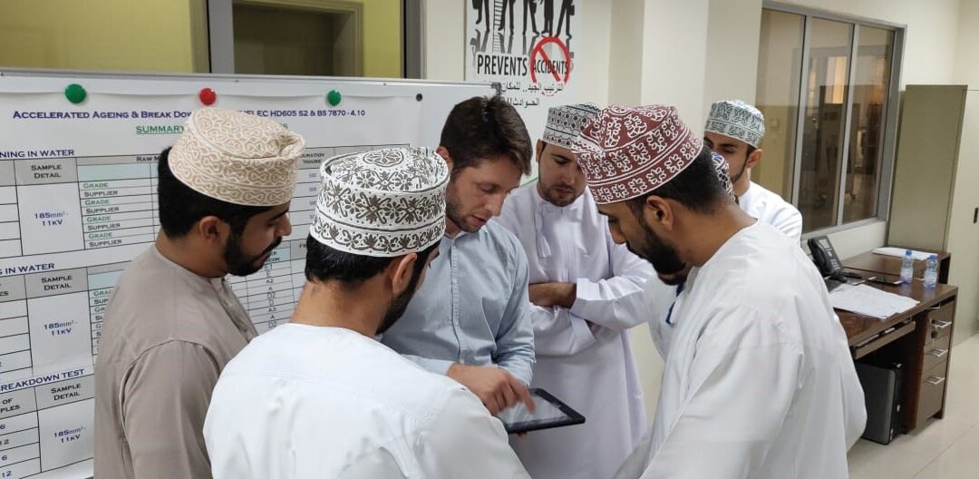 Prysmian Conducts Asset Management Training at Oman Cables’ Advanced Testing Lab